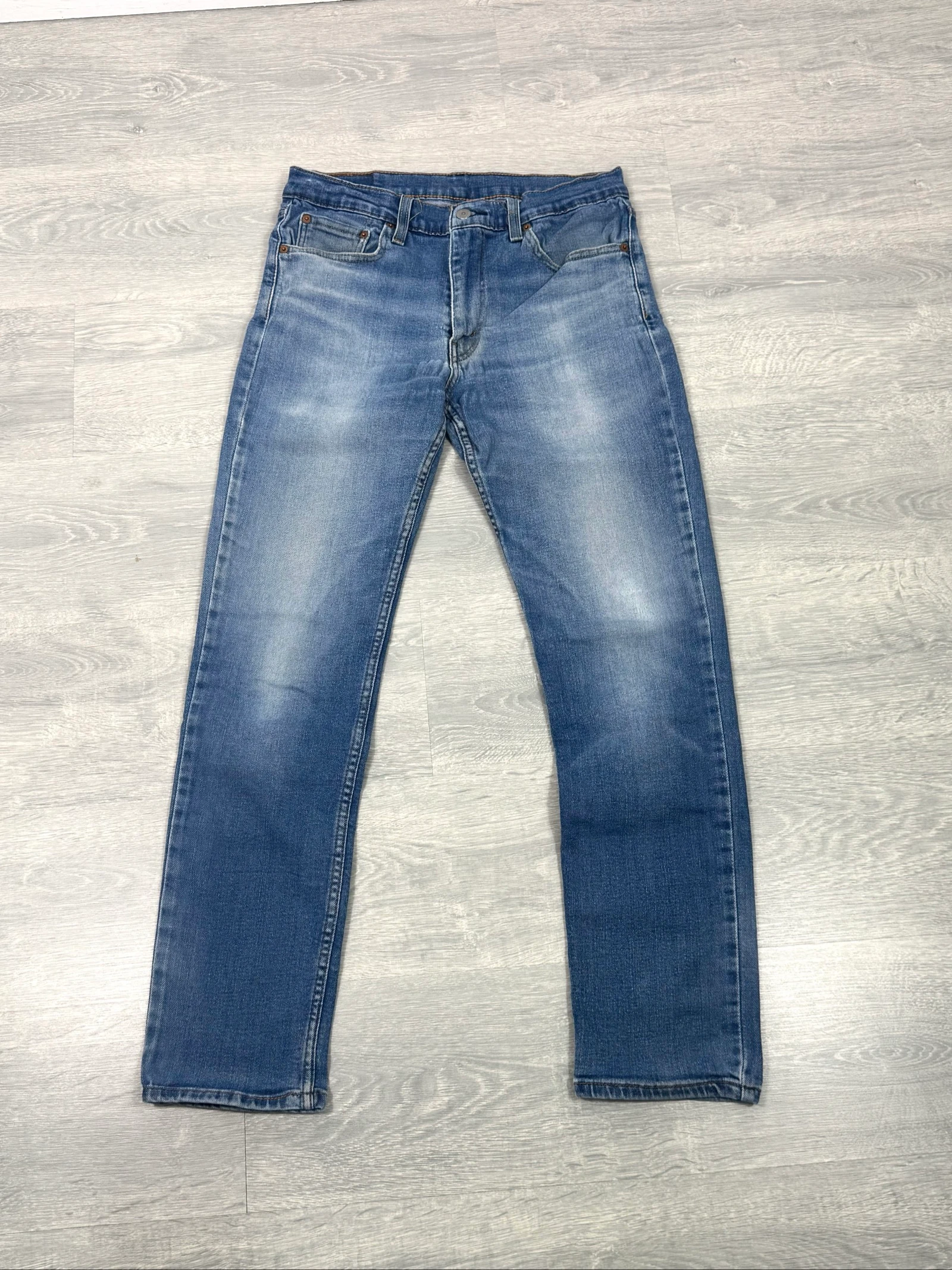 Levi’s 511 Slim Jeans Heren W33 L32 Blauw Gewassen Stretch Denim Origineel Levi Strauss – photo 3